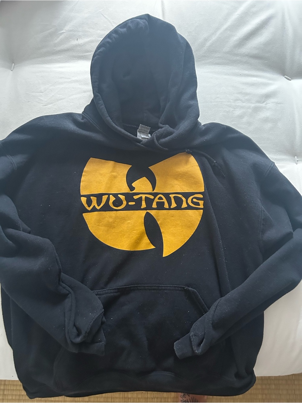 Wu-Tang Black Pullover Hoodie vintage Large unisexe